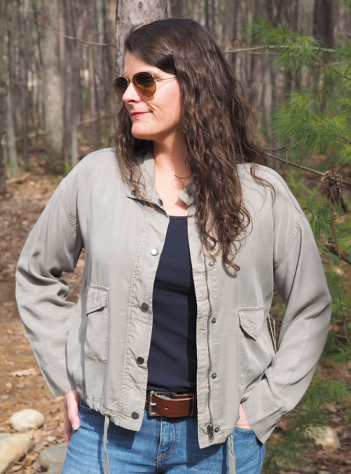 Tribal Loose Fit Jacket- Jungle