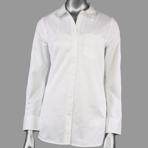 Tribal Button Down Shirt White