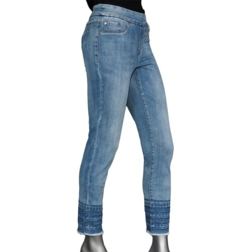 Tribal Pull-on Jegging Blueglow