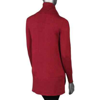 Tribal Women's Cowl Neck Sweater - Heather Sangria - Image 2