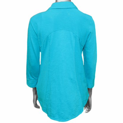 Habitat Cotton Pebble Shaped Shirt Caribbean - Image 2