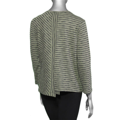 Habitat Pencil Stripe Tee- Lichen - Image 2