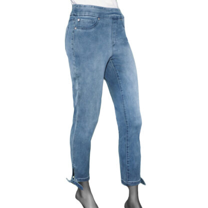Tribal Crop Pant - Blue Mist