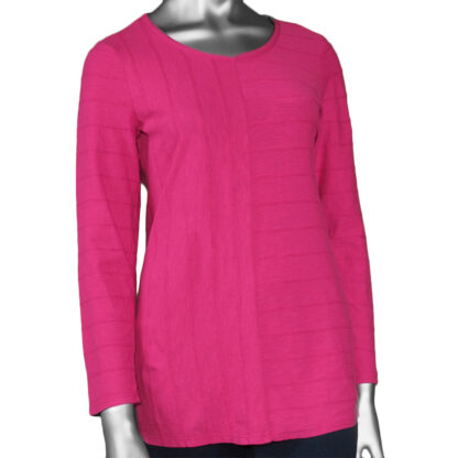 Habitat Tucked Easy Tunic- Fuchia