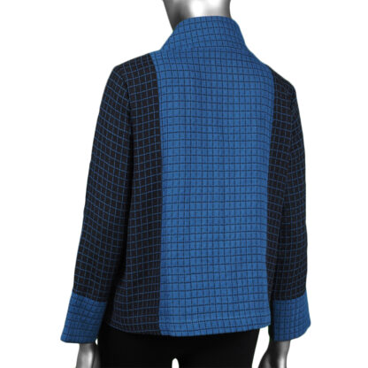 Habitat Women's Window Pane Side Button Pullover Night - Image 2