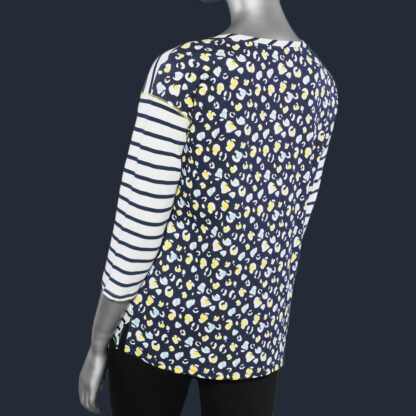 Tribal Striped Pocket Tee - Image 2