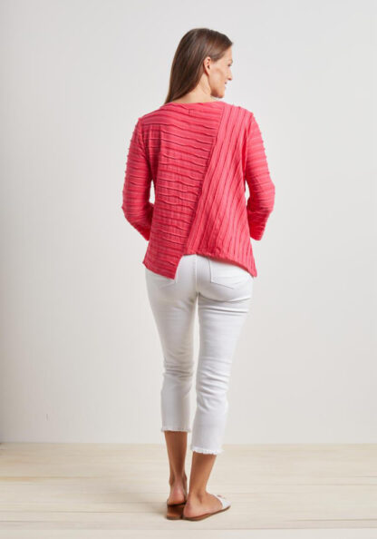 Habitat Stripe Mix Tunic- Azalea - Image 2