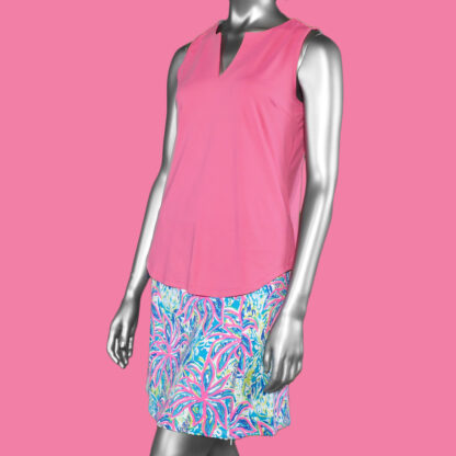 Lulu-B Zip Skort-Multi Palm. Style: SPX3148 PBM.