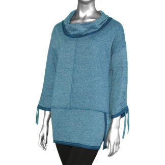 Habitat French Terry Ruch Tunic- Twilight. Habitat Style: 69137