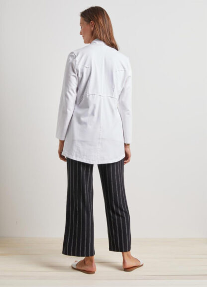 Habitat Shawl Jacket- White - Image 2