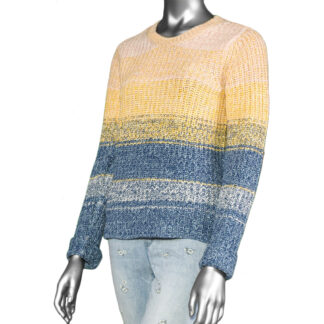 Tribal Crew Neck Sweater- Arctic Blue. Tribal Style: 4704O-4251-1714