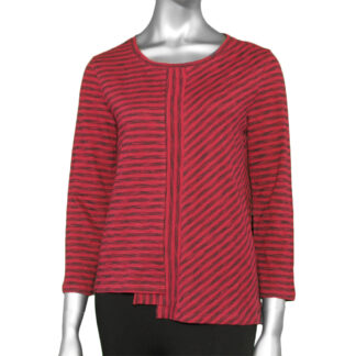 Habitat Pencil Stripe Step Hem- Cerise. Habitat Style: 24705