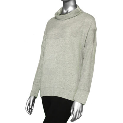 Tribal Top with Side Slits- Grey Mix. Tribal Style: 4760O-3353-0266
