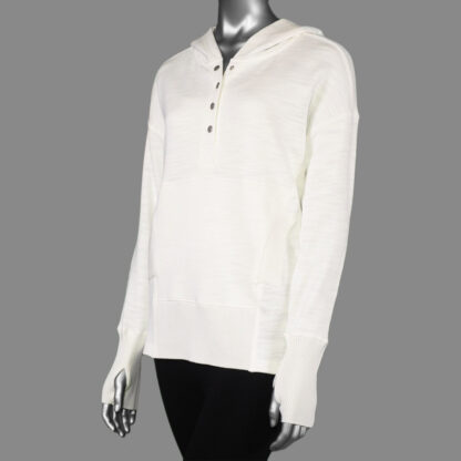 Tribal Hooded Top- Cream. Tribal Style: 4749O-3335-0026