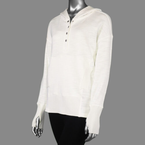 Tribal Hooded Top- Cream. Tribal Style: 4749O-3335-0026