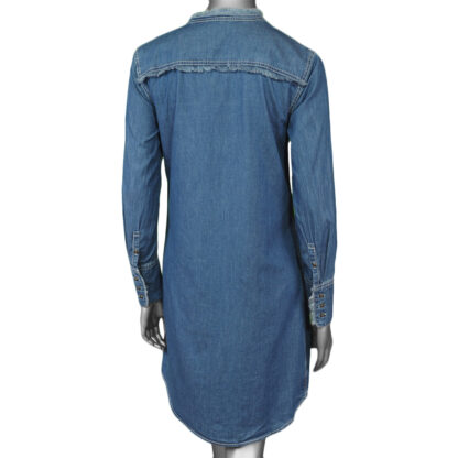Hatley Women's Denim Shirt Dress Medium Blue - Image 2