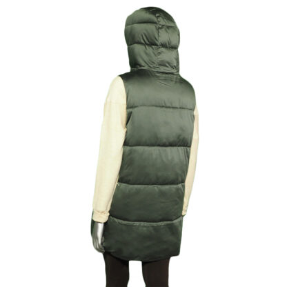 Tribal Reversible Puffer Vest- Dark Laurel - Image 3