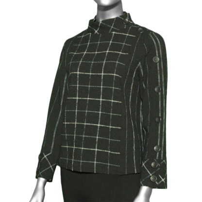 Habitat Bubble Side Button- Black.  Habitat Style: 22519