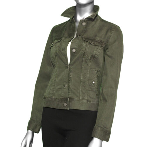 Liverpool Classic Jean Jacket- Loden Green. Liverpool Style: LM1004WF