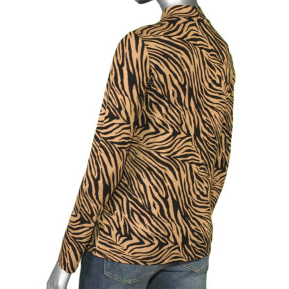 Liverpool Mock Neck Long Sleeve- Zebra - Image 2