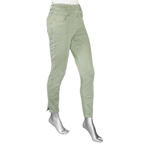 Tribal Pull On Ankle Pant With Front Yoke- Laurel. Tribal Style: 4699O-2020W-0731
