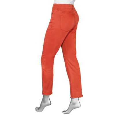 Tribal Audrey 5 Pocket Straight Ankle Pant- Brick - Image 2
