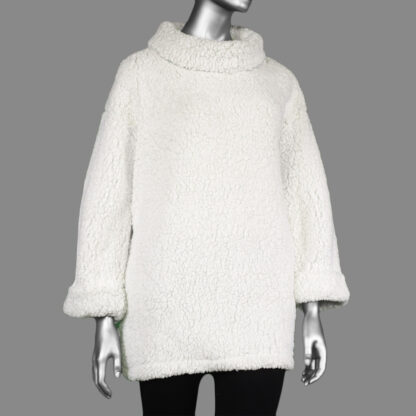 Tribal Oversized Top with Side Pockets- Light Mint. Tribal Style: 7187O-4498-2477