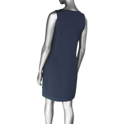 Lulu-B Sleeveless Travel Dress- Navy . Style: SPX4426P NVY . Rear .