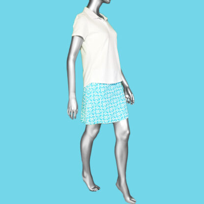 Lulu-B Skort Tahitian Turquoise. Style: SPX3148 GFNT .