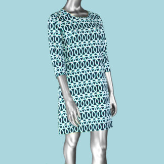 Lulu-B Travel Dress- Navy. Style: SPX4423 GCNY .