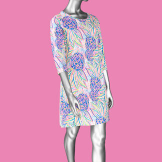 Lulu-B Travel Dress- Multicolor . Style: SPX4423 MCPN .