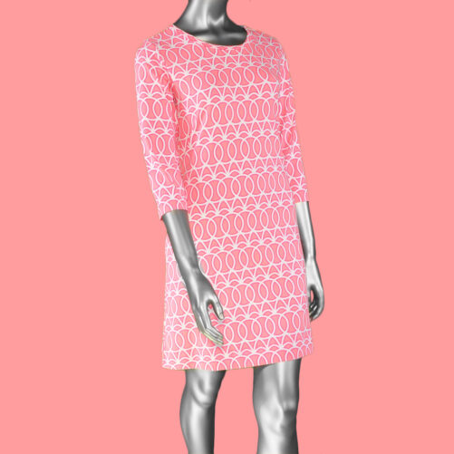 Lulu-B Travel Dress- Coral . Style: SPX4423 GCCP .