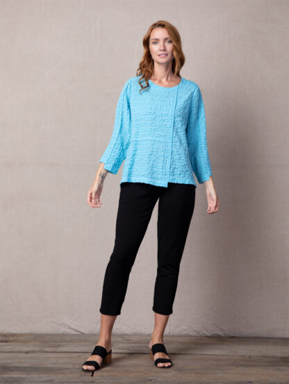 Habitat Pucker Pullover- Peacock . Habitat Style: 23700