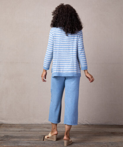 Habitat Soft Fleece Pullover- Cornflower .  Habitat Style: 36015 Back