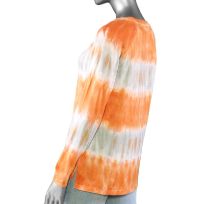 Tribal Crew Neck Top- Grey Mist. Tribal Style: 4895O-1567-2143Tribal Crew Neck Top- Grey Mist. Tribal Style: 4895O-1567-2143 Back