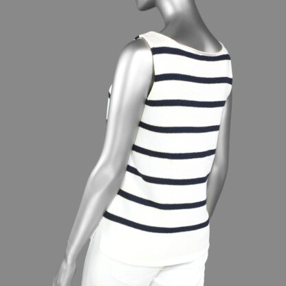 Tribal Sweater Cami- Nautical . Tribal Style:  7391O-4338-2474 Back