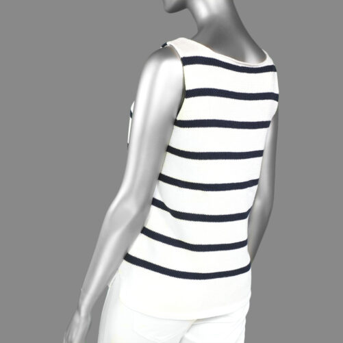 Tribal Sweater Cami- Nautical . Tribal Style:  7391O-4338-2474 Back
