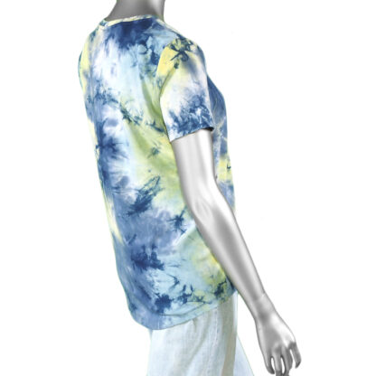 Tribal V-Neck Top- Clear Sky. Tribal Style: 4903O-3508-0587