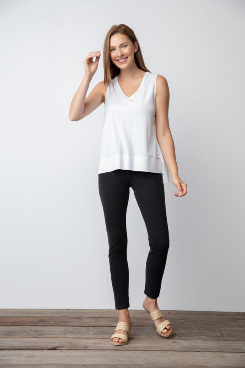 Habitat Deep Hem Tank- White . Habitat Style: 74045