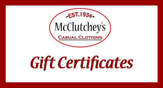 McClutchey's Gift Certificates