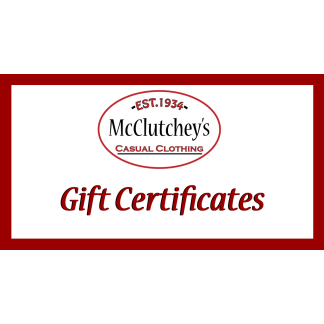 McClutchey's Gift Certificate