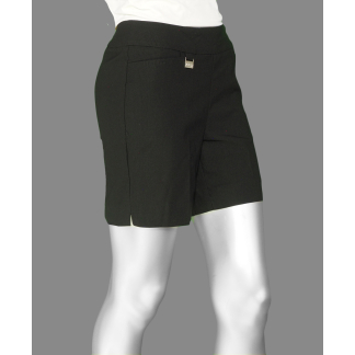 Lulu-B Pull On Short- Black. Style: BLD3140 BLK