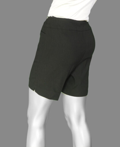 Lulu-B Pull On Short- Black. Style: BLD3140 BLK Back