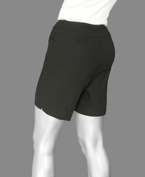 Lulu-B Pull On Short- Black. Style: BLD3140 BLK Back
