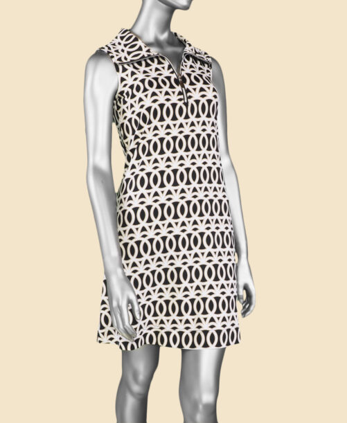 Lulu-B Swing Dress- Black Style: SPX4427 GCBK