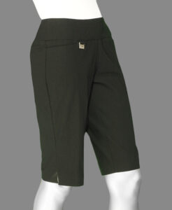 Lulu-B Golf 2 Pocket Short- Black .  Lulu-B Style: BLD 3102 BLK