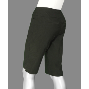 Lulu-B Golf 2 Pocket Short- Black .  Lulu-B Style: BLD 3102 BLK Back