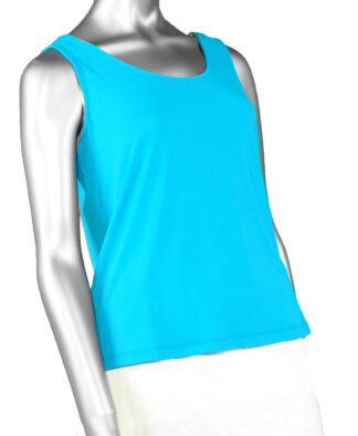 Lulu-B Tank Top-Turquoise .  Style:  SPX 5075S Tur