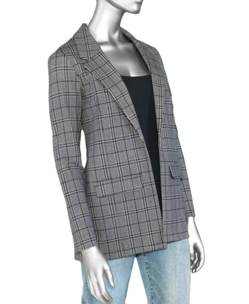 Liverpool Boyfriend Blazer- Navy Plaid .  Style: LM1210M42P90