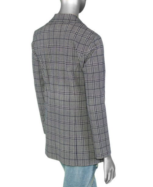 Liverpool Boyfriend Blazer- Navy Plaid .  Style: LM1210M42P90 Back